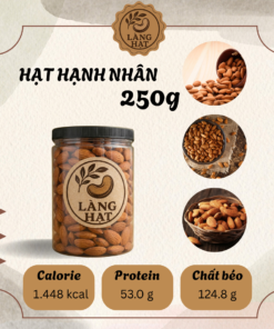 Hạt Hạnh Nhân 250g